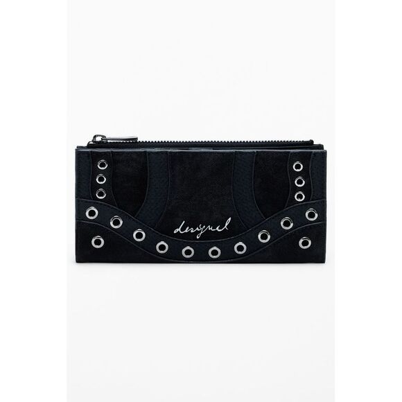 Desigual Nero Poliuretano Women Women's Wallet